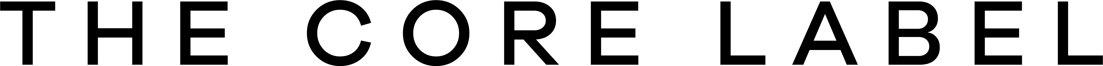 THE CORE LABEL – The Core Label